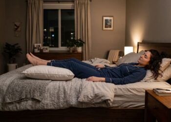 Estudo mostra a melhor posição para dormir e acordar menos inchado