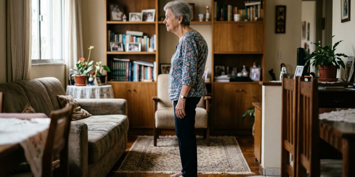 Conforme a idade de uma pessoa aumenta, sua altura diminui. por quê?