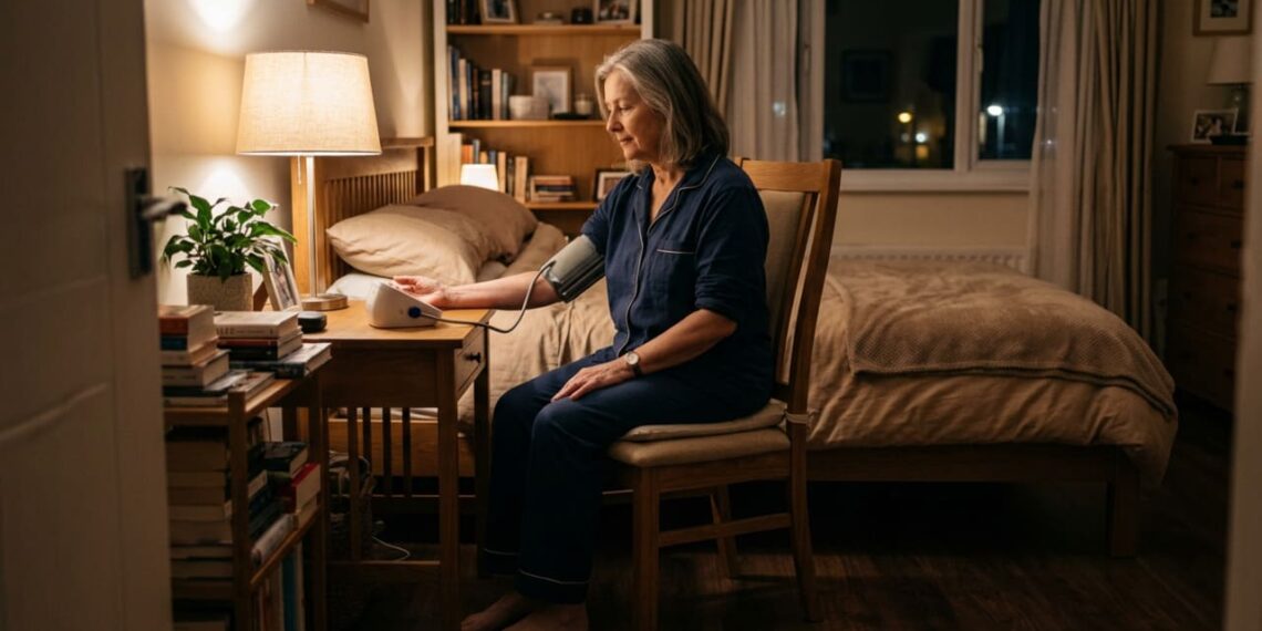 Como medir a pressão antes de dormir e qual o erro de postura que pode te dar um falso diagnóstico de hipertensão