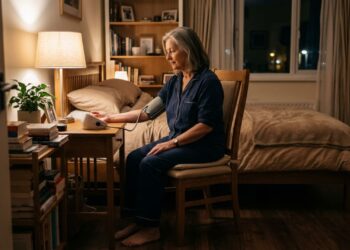 Como medir a pressão antes de dormir e qual o erro de postura que pode te dar um falso diagnóstico de hipertensão