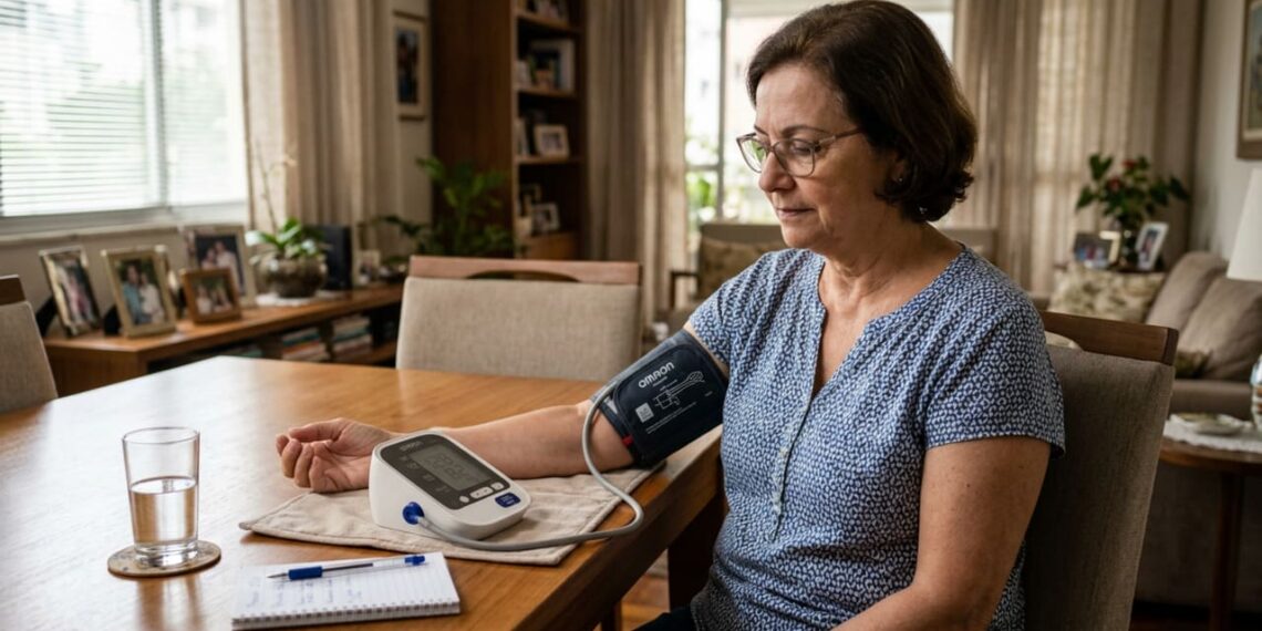 Como medir a pressão arterial em casa sozinho e como evitar os 5 erros comuns que alteram o seu resultado