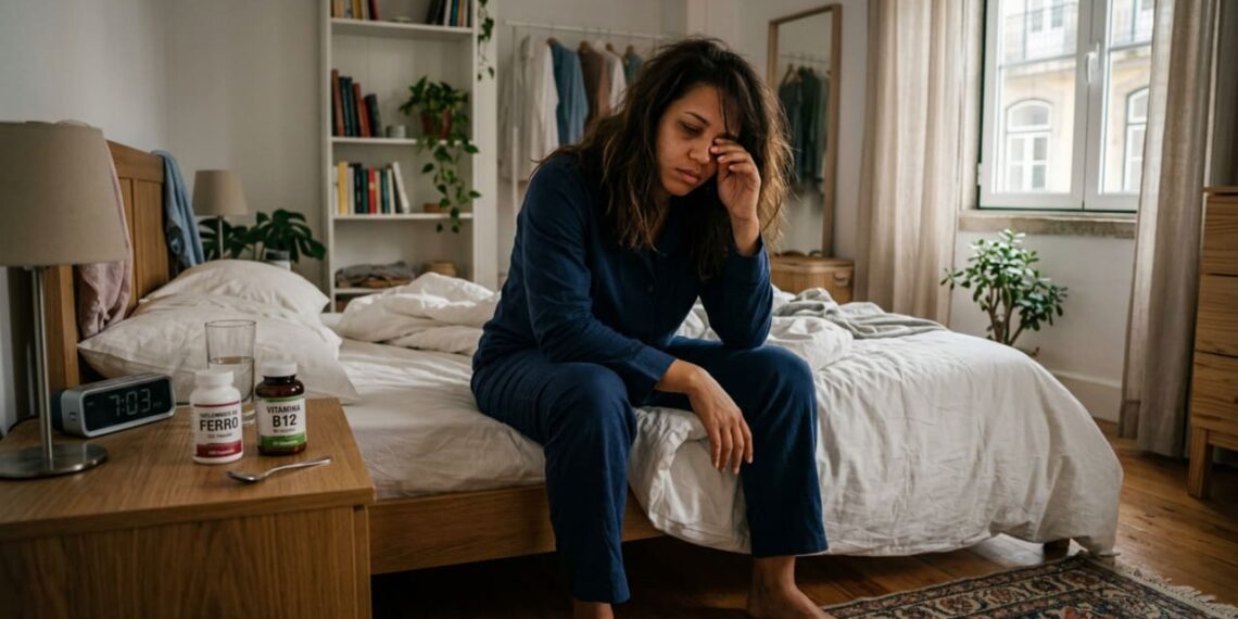 Dorme 8 horas e acorda cansado? Ferro e B12 podem explicar