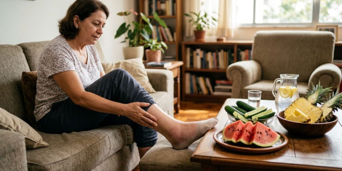 Retenção de líquidos: alimentos para desinchar de forma natural