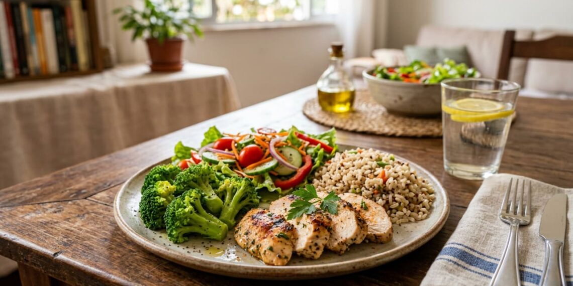 Aprenda essa dieta para esteatose hepática grau 1 e 2 com almoço ideal para reduzir a gordura no fígado