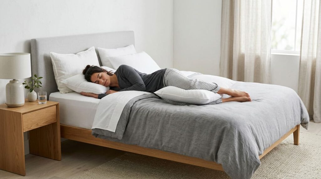 Como dormir de lado sem prejudicar a saúde após os 50 anos