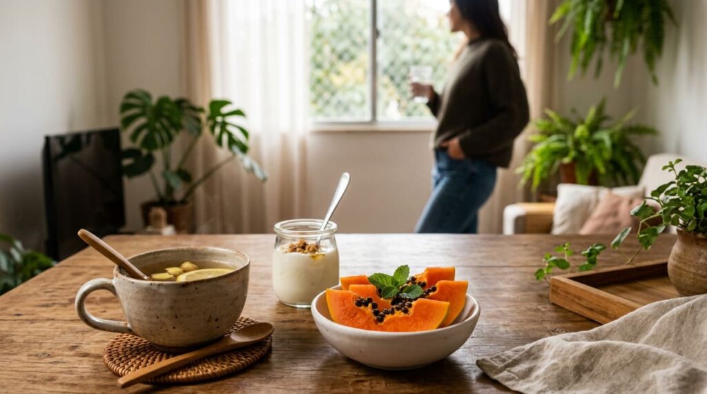 Entre eles está o abacaxi: Os 10 melhores alimentos para tratar gases e inchaço