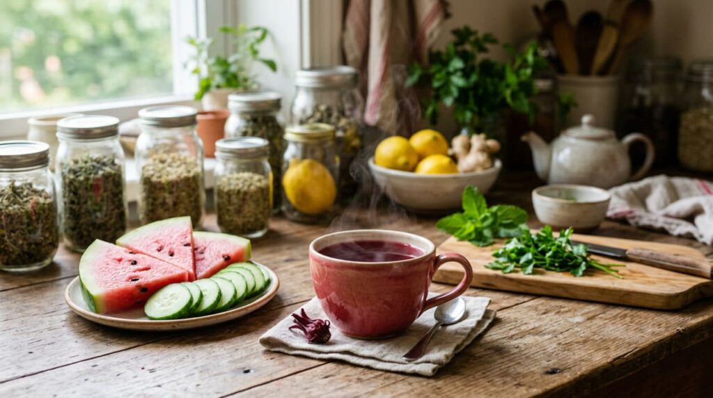 Retenção de líquidos: alimentos para desinchar de forma natural