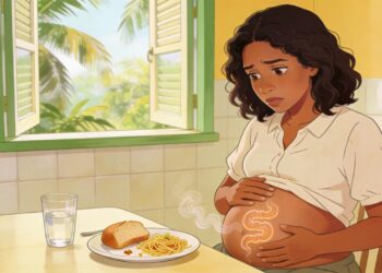 Inchaço abdominal constante não é apenas excesso de comida, pode ser sinal de disbiose intestinal ou intolerância ao glúten