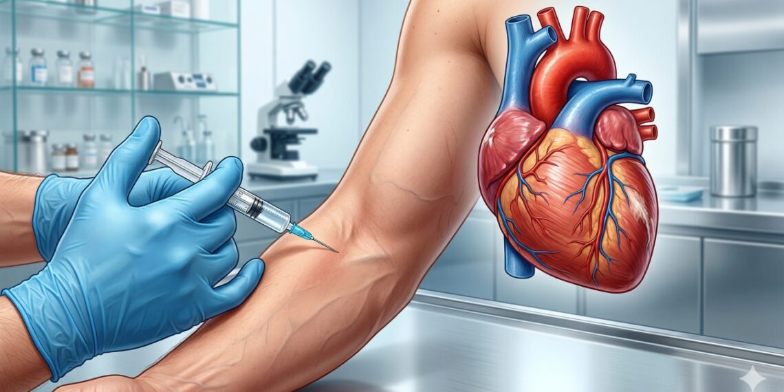 Uma única injeção pode ajudar o coração a se reparar após um infarto.