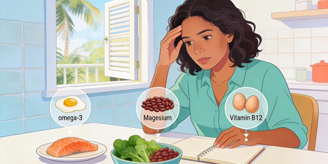 Magnésio, vitamina B12 ou ômega-3: qual nutriente priorizar quando há esquecimento frequente apesar de uma rotina saudável