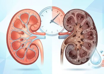 Como a insuficiência renal crônica compromete os rins ao longo do tempo e como ela difere da lesão renal aguda