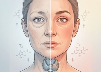Reconhecendo o desequilíbrio hormonal da tireoide no rosto: veja como a pele, as sobrancelhas e os olhos se alteram