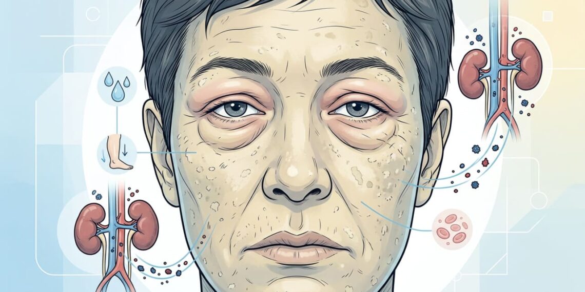 Reconhecendo o problema renal no rosto e nos olhos: veja como a pele e os tecidos se alteram quando os rins não funcionam bem