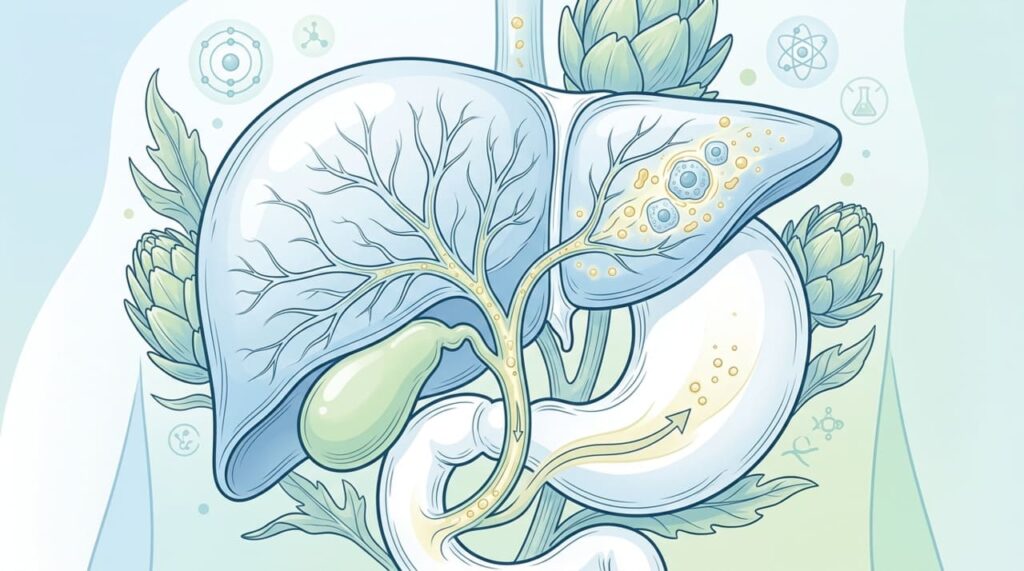 Chá de alcachofra como estimulante da bile para a vesícula e protetor natural para o fígado