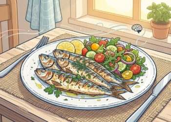 Como o consumo diário de sardinha afeta o cérebro e o humor?