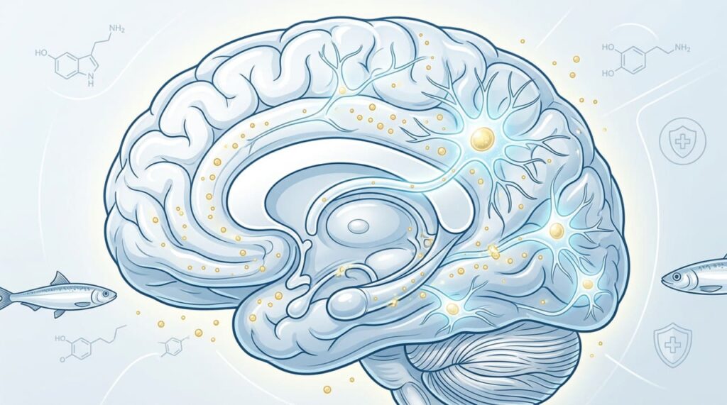 Como o consumo diário de sardinha afeta o cérebro e o humor?