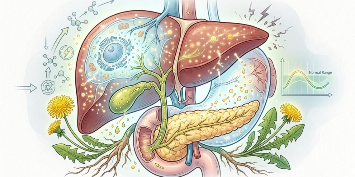Chá de dente-de-leão como reforço para o pâncreas e desintoxicante para o fígado