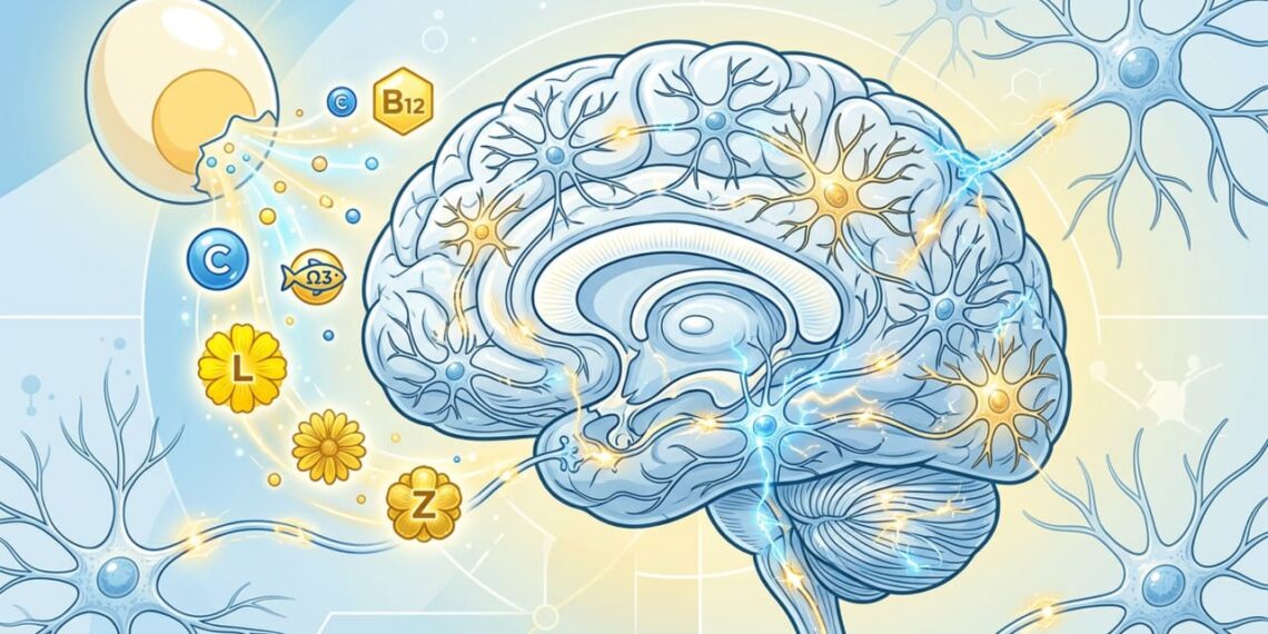 Como o consumo diário de ovos afeta o sistema nervoso?
