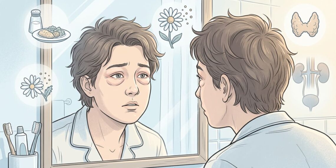 Você está com olhos inchados toda manhã? Aqui estão as causas, os sintomas e o tratamento