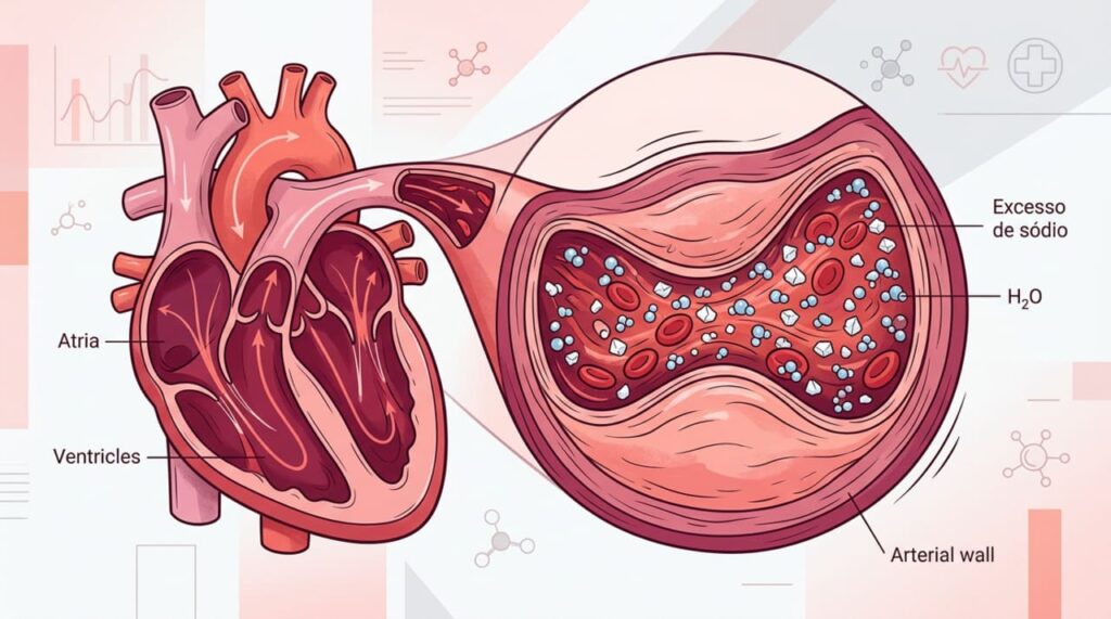 Consumo de sódio e hipertensão: qual a quantidade diária recomendada para proteger os rins e o coração?