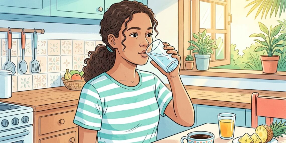 Bochechar com água após o café da manhã remove ácidos que enfraquecem o esmalte dos dentes