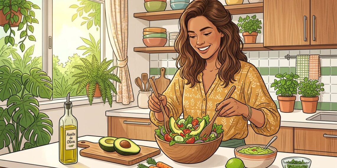 O que o abacate faz ao colesterol e à absorção de nutrientes lipossolúveis