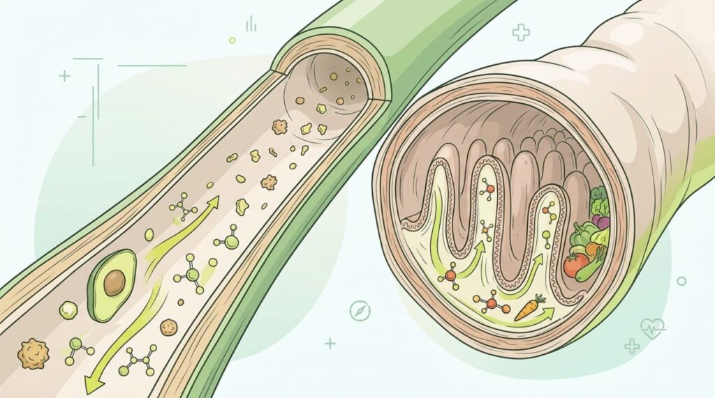 O que o abacate faz ao colesterol e à absorção de nutrientes lipossolúveis