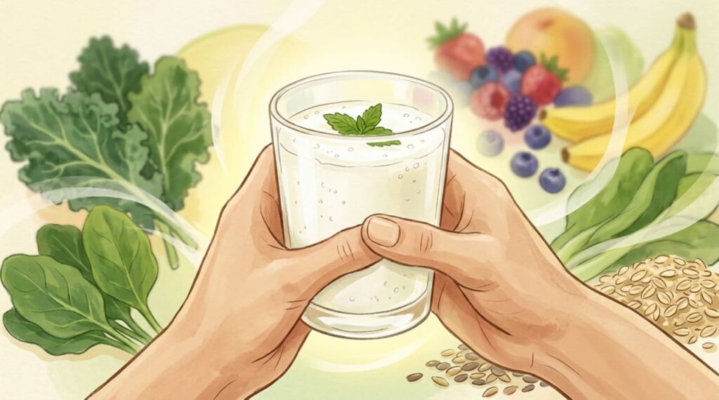 Como o consumo diário de alimentos fermentados afeta o sistema nervoso pelo eixo intestino-cérebro?