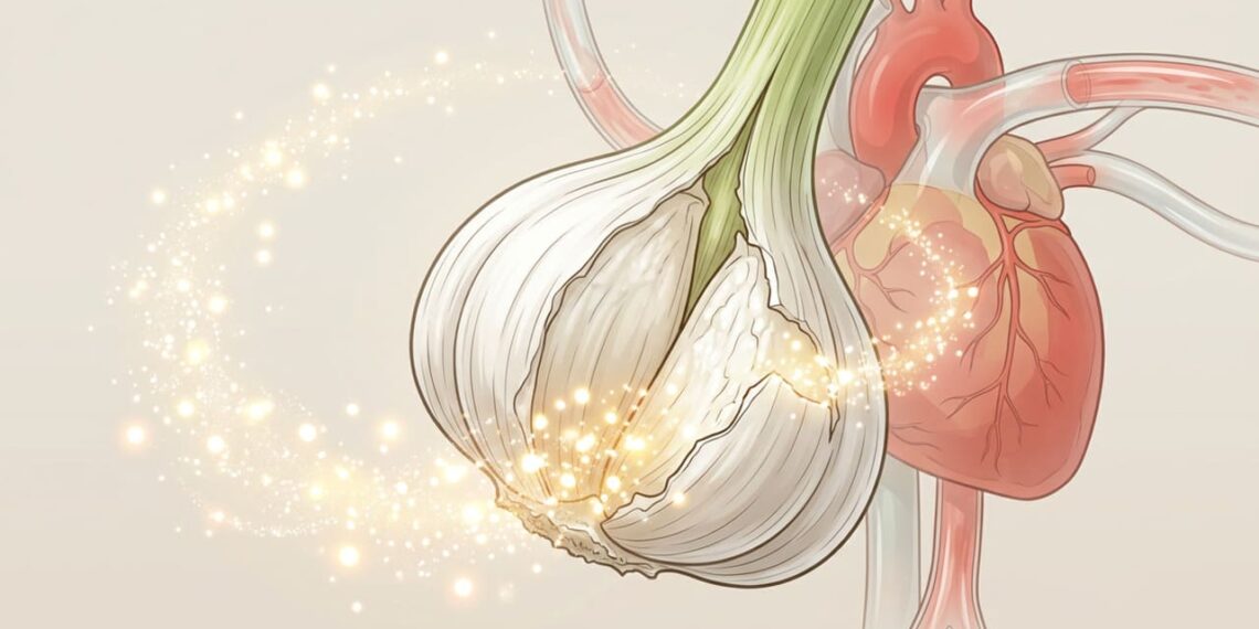 O que o alho cru faz às artérias e à pressão arterial