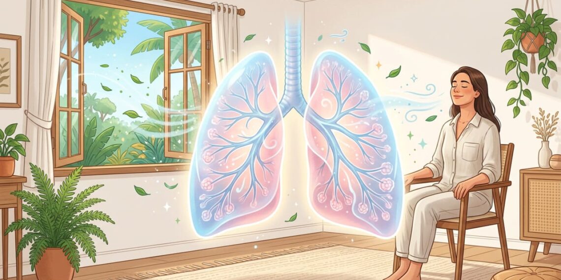 Hábitos diários para pulmões saudáveis que vão além de não fumar