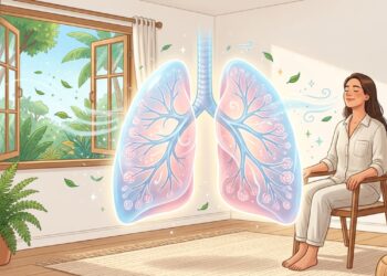 Hábitos diários para pulmões saudáveis que vão além de não fumar