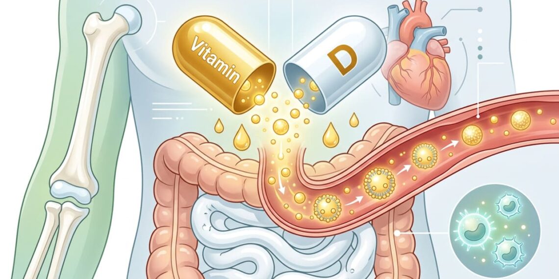 Vitamina D: como tomá-la corretamente para o organismo absorver de verdade