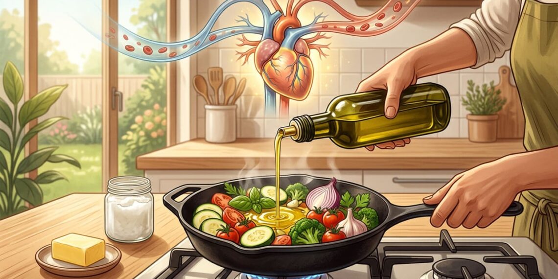 Qual o melhor tipo de gordura para cozinhar: azeite, manteiga ou óleo de coco? Um cardiologista explica