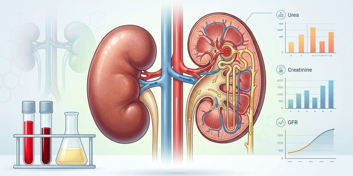 Com que frequência você deve fazer exame de função renal mesmo se sentindo bem?