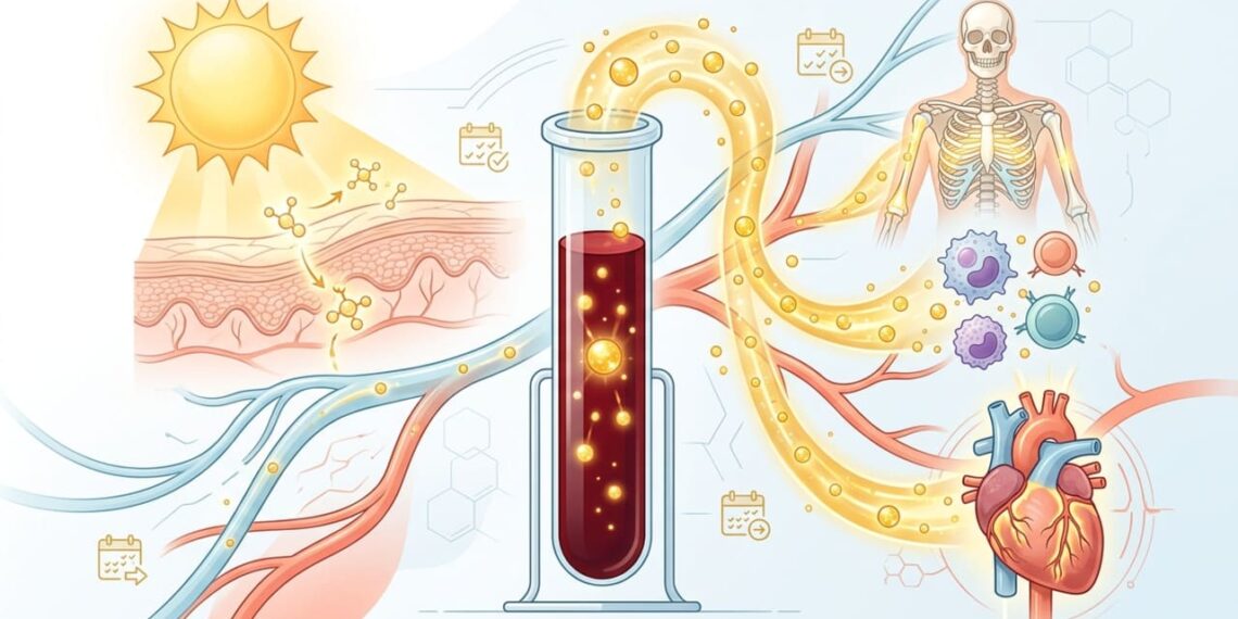 Com que frequência você deve verificar sua vitamina D mesmo sem sintomas de deficiência?