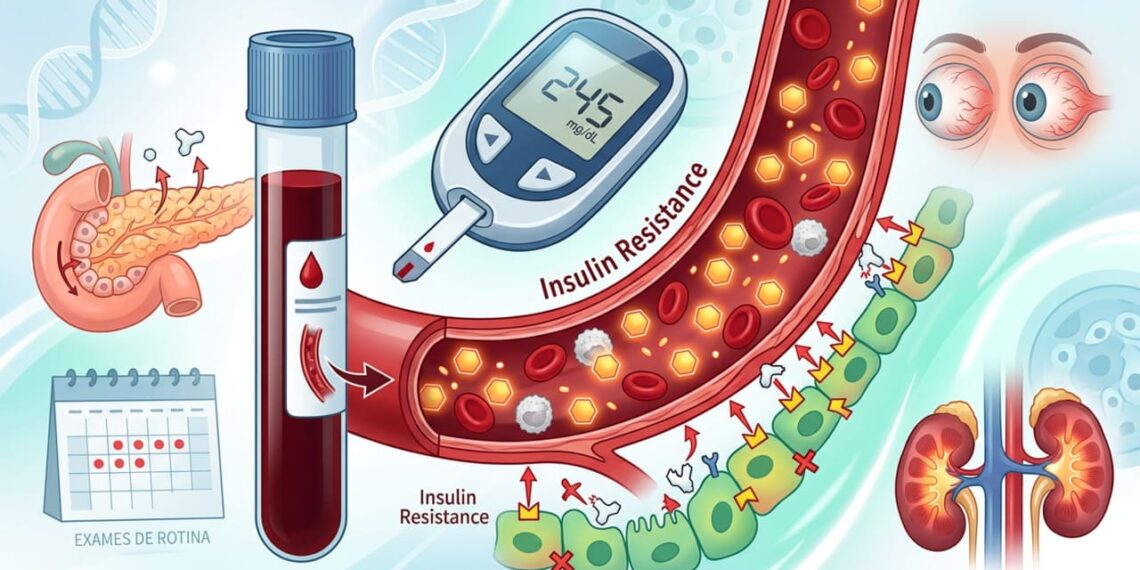 Com que frequência você deve fazer exame de glicemia mesmo sem histórico de diabetes?