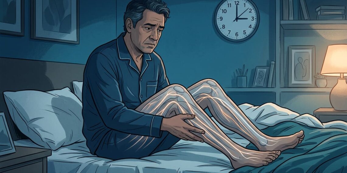 Por que a síndrome das pernas inquietas interrompe o sono e quais hábitos ajudam a amenizá-la, segundo estudo?