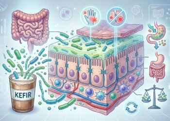 O que acontece com a parede do seu intestino quando você consome kefir rico em probióticos todos os dias