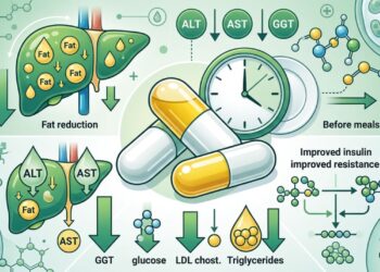 Como usar a berberina antes das refeições para reduzir a inflamação hepática e melhorar a resistência à insulina segundo a ciência