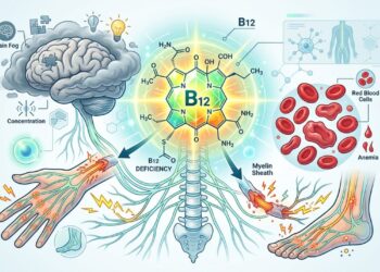 Os cientistas concordam: a deficiência de vitamina B12 está associada a uma maior frequência de névoa mental e formigamento nas extremidades