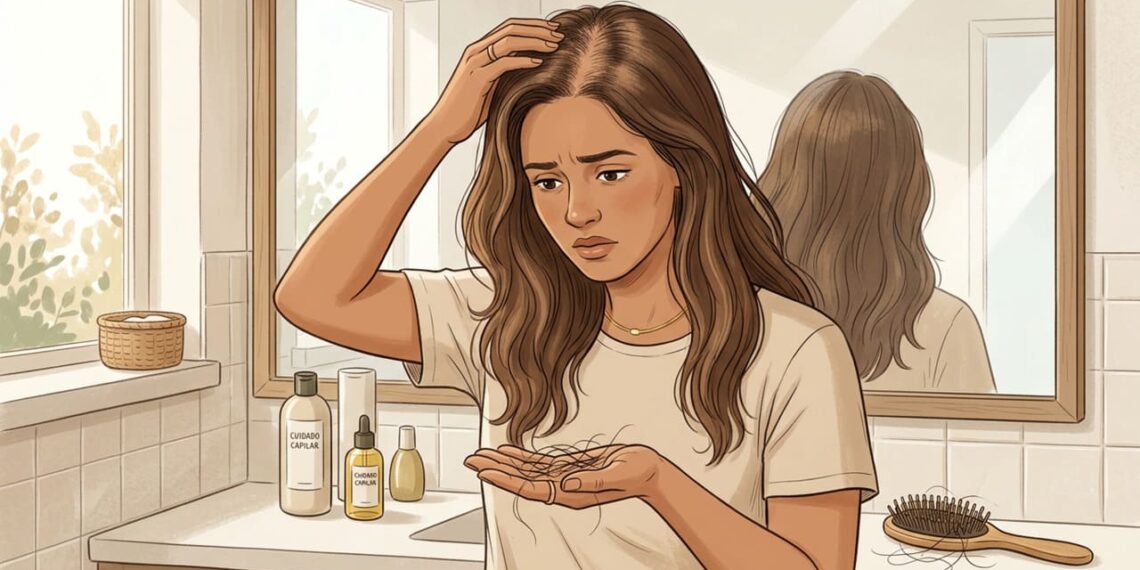 Queda de cabelo fora do padrão sazonal é um dos primeiros sinais de que algo não está bem internamente
