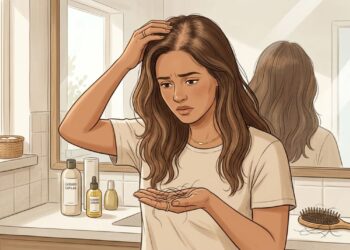 Queda de cabelo fora do padrão sazonal é um dos primeiros sinais de que algo não está bem internamente