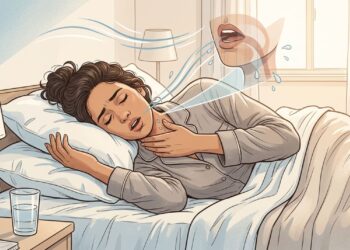 Acordar com a boca seca com frequência é um dos primeiros sinais de que algo não está bem