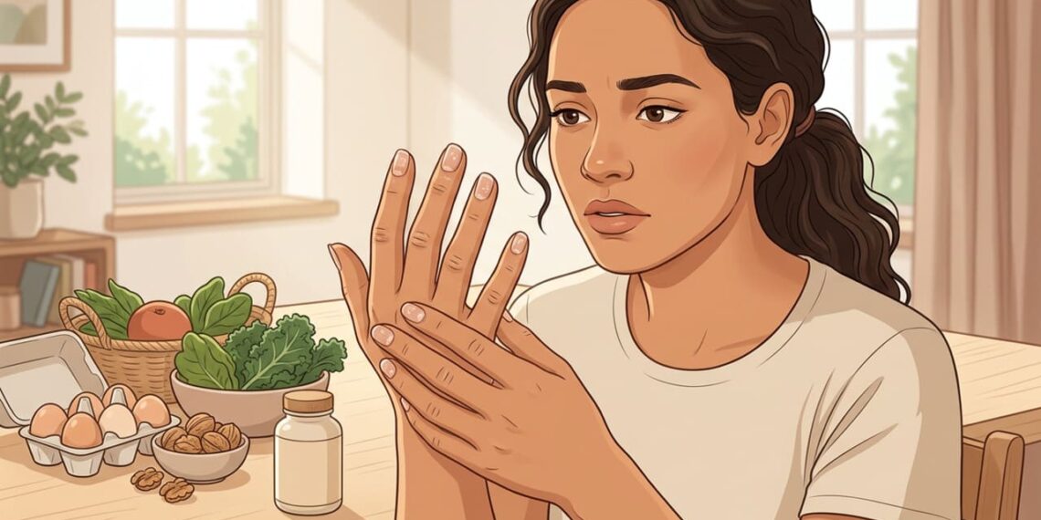 Unhas quebradiças e de crescimento lento são os primeiros sinais de que algo não está bem nutricionalmente