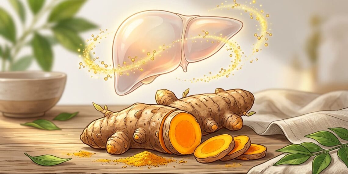 O que a cúrcuma crua faz ao fígado e à inflamação sistêmica