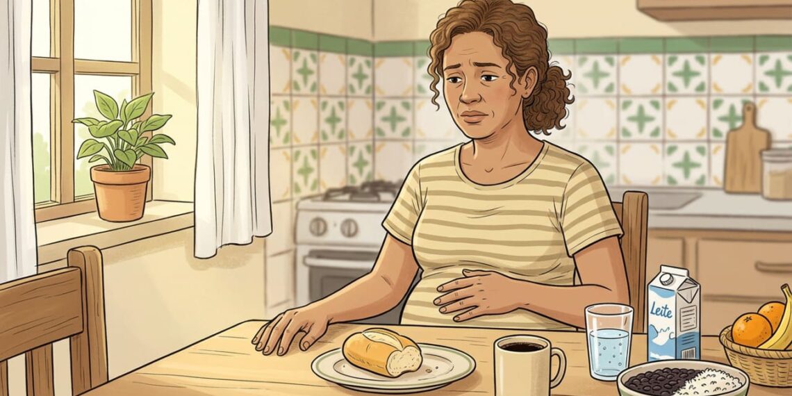 Uma das maneiras de identificar o enfraquecimento da barreira intestinal é através do inchaço constante e sensibilidade a alimentos comuns