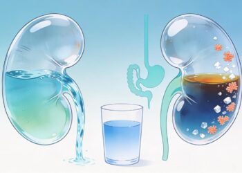 O que acontece com seus rins quando você bebe pouca água todos os dias a longo prazo