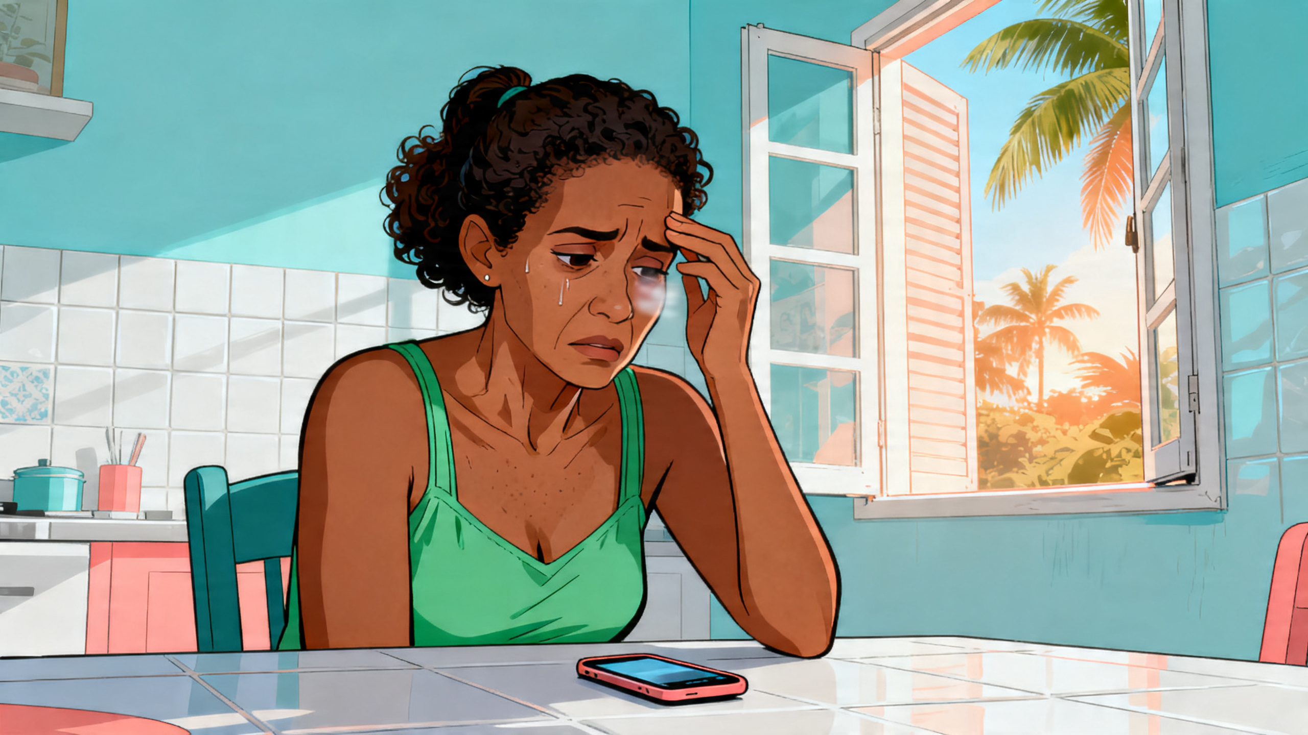 Dor súbita, alteração visual e pálpebra caída exigem avaliação urgente.