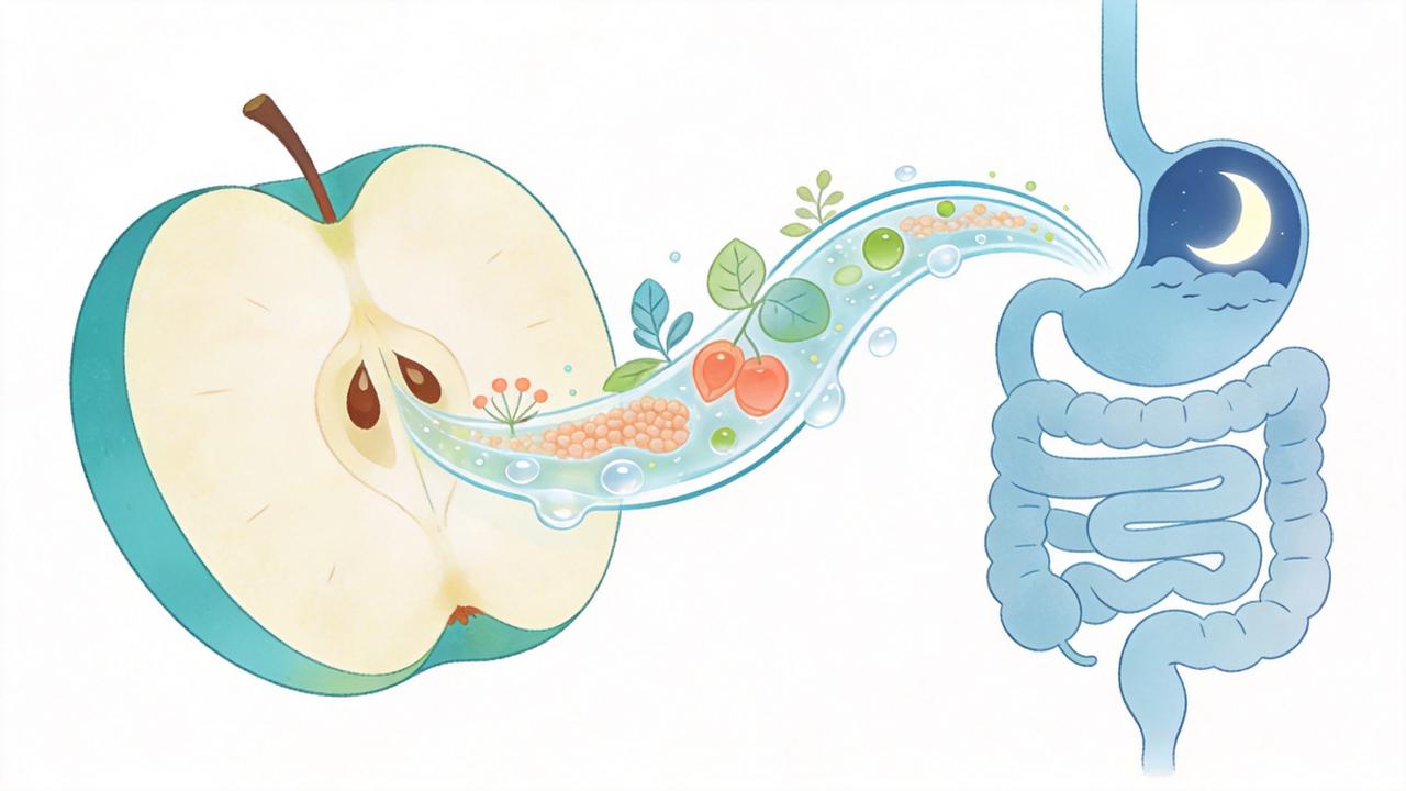 Pectina e polifenóis ajudam a explicar a relação entre digestão e sono.