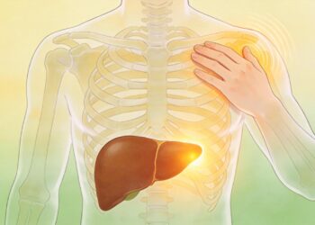 Onde exatamente dói quando o fígado está sobrecarregado